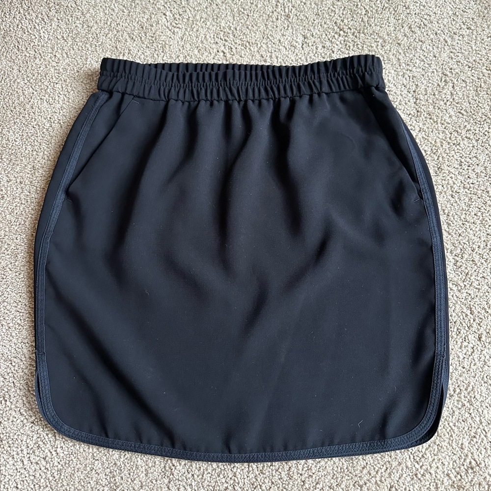 J. Crew Black Pencil Skirt size 4